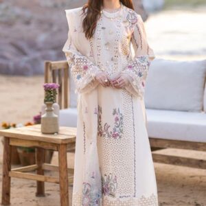 3PC Embroidered Lawn