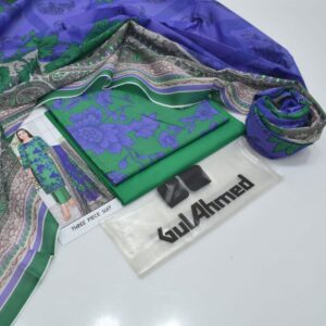 3PC Printed Lawn | Gul Ahmad Brand