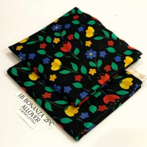 2PC Printed Allover Lawn | Bonanza Lawn