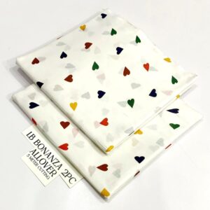 2PC Printed Allover Lawn | Bonanza Lawn