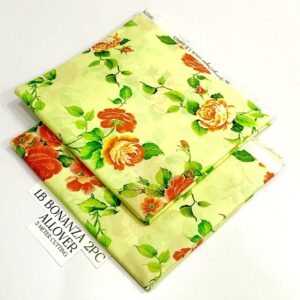 2PC Printed Allover Lawn | Bonanza Lawn