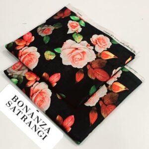 2PC Printed Allover Lawn | Bonanza Lawn