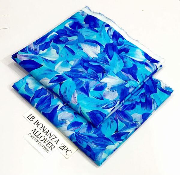 2PC Printed Allover Lawn | Bonanza Lawn