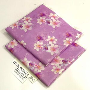 2PC Printed Allover Lawn | Bonanza Lawn
