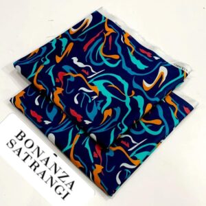 2PC Printed Allover Lawn | Bonanza Lawn