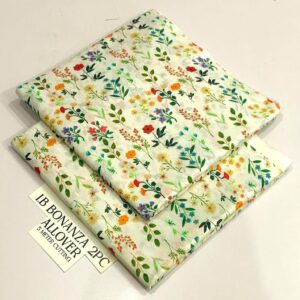 2PC Printed Allover Lawn | Bonanza Lawn