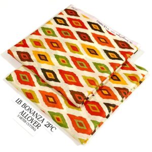2PC Printed Allover Lawn | Bonanza Lawn
