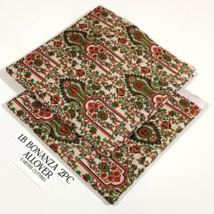 2PC Printed Allover Lawn | Bonanza Lawn