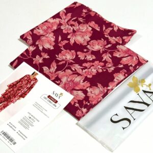 2PC Printed Lawn | Saya Brand