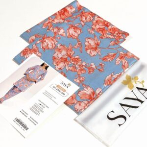 2PC Printed Lawn | Saya Brand