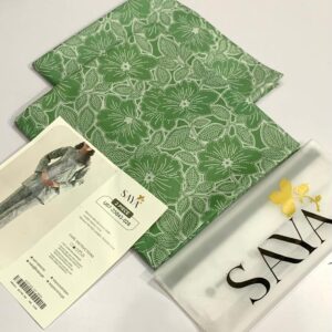 2PC Printed Lawn | Saya Brand