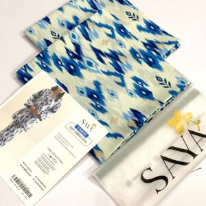2PC Printed Lawn | Saya Brand