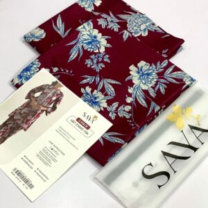 2PC Printed Lawn | Saya Brand