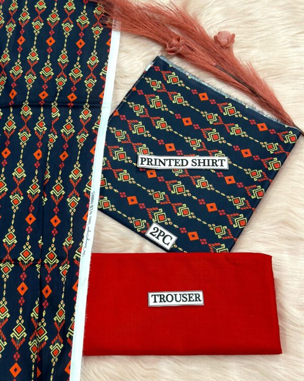 2PC Printed Lawn | Bonanza Lawn