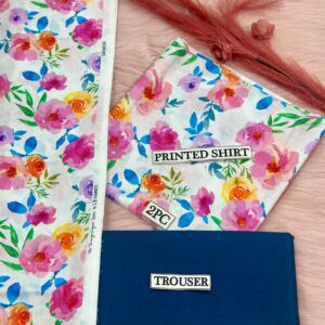 2PC Printed Lawn | Bonanza Lawn