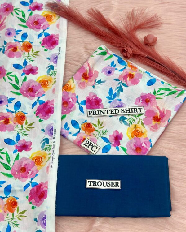 2PC Printed Lawn | Bonanza Lawn