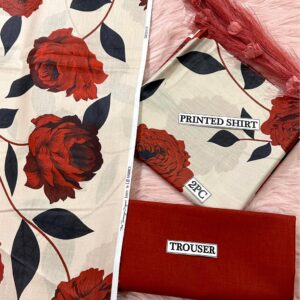 2PC Printed Lawn | Bonanza Lawn