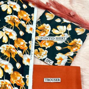 2PC Printed Lawn | Bonanza Lawn