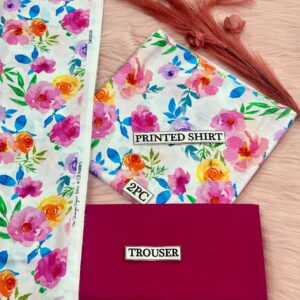 2PC Printed Lawn | Bonanza Lawn