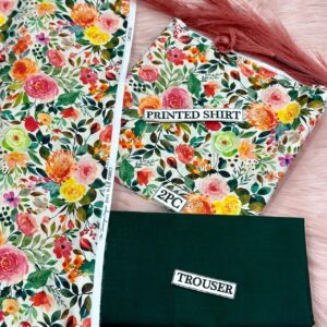 2PC Printed Lawn | Bonanza Lawn