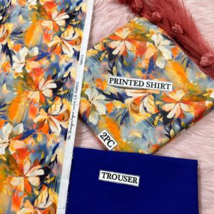 2PC Printed Lawn | Bonanza Lawn
