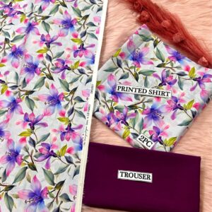 2PC Printed Lawn | Bonanza Lawn