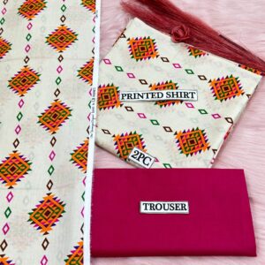 2PC Printed Lawn | Bonanza Lawn