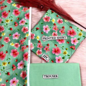 2PC Printed Lawn | Bonanza Lawn