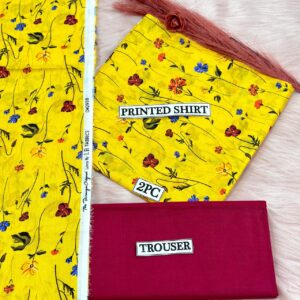 2PC Printed Lawn | Bonanza Lawn