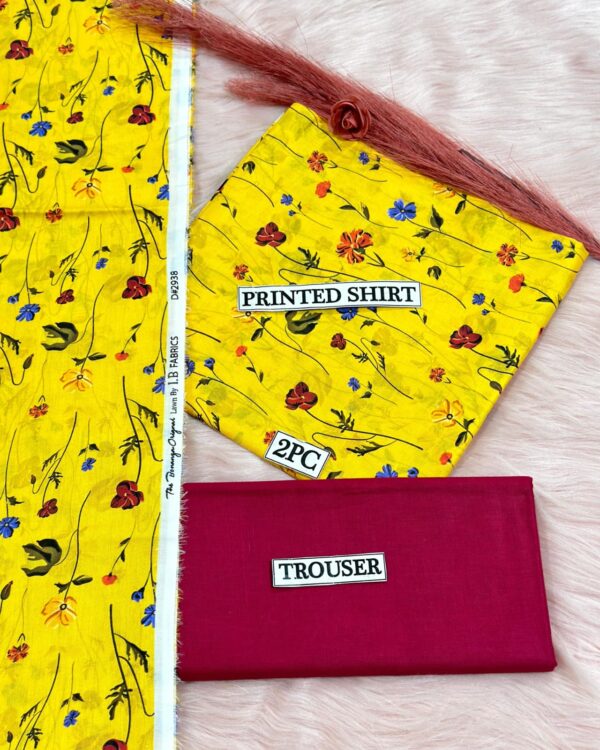 2PC Printed Lawn | Bonanza Lawn