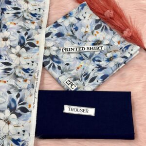 2PC Printed Lawn | Bonanza Lawn