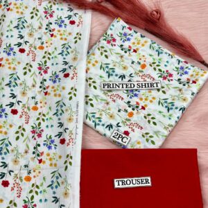 2PC Printed Lawn | Bonanza Lawn