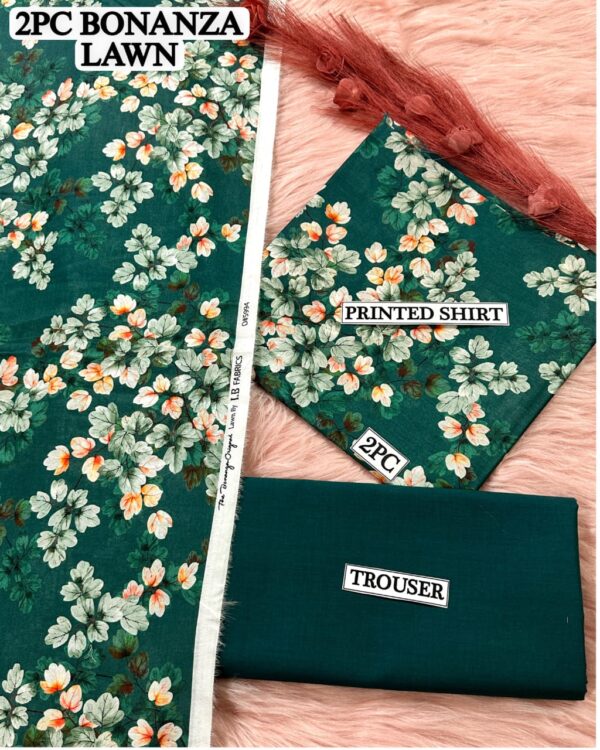 2PC Printed Lawn | Bonanza Lawn