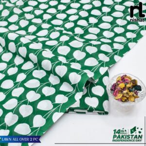 2PC Printed Lawn | Nishat Lawn |Independence Day