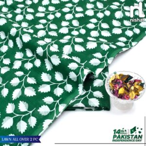 2PC Printed Lawn | Nishat Lawn |Independence Day