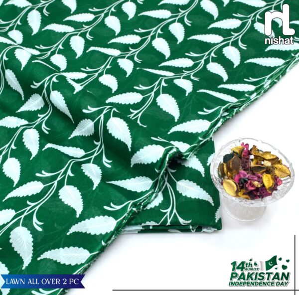 2PC Printed Lawn | Nishat Lawn |Independence Day