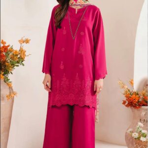 3PC Embroidered Lawn | ChickanKari | Sapphire Lawn