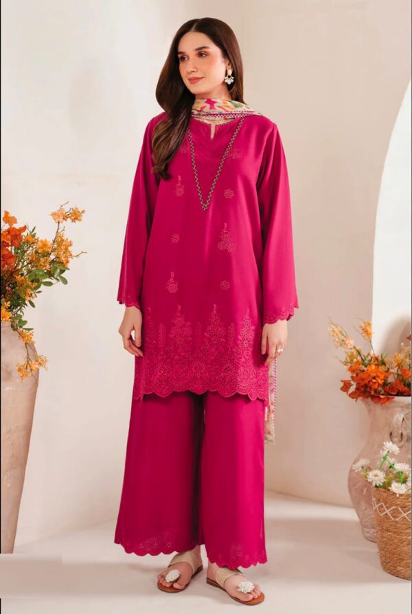 3PC Embroidered Lawn | ChickanKari | Sapphire Lawn