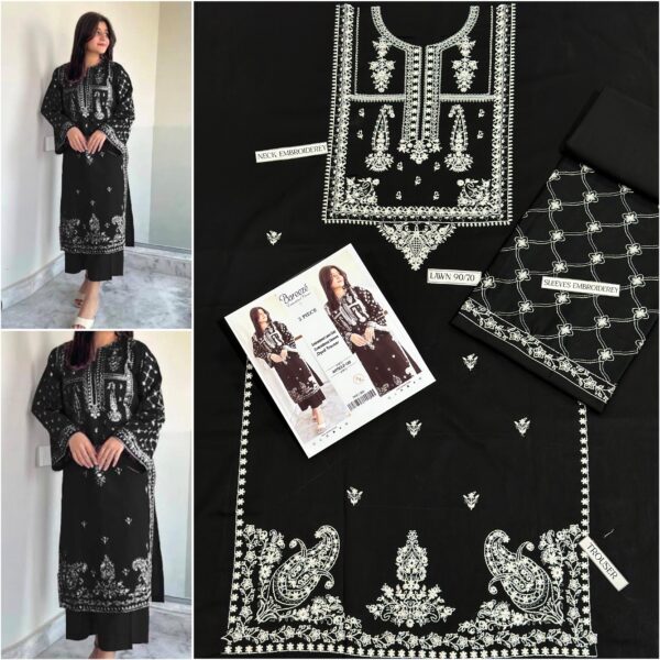 2PC Embroidered Lawn | Urge Brand - Image 2