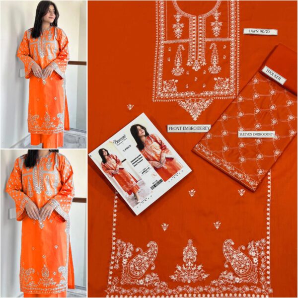 2PC Embroidered Lawn | Urge Brand - Image 2