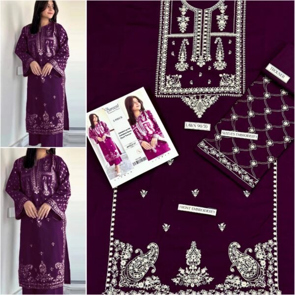 2PC Embroidered Lawn | Urge Brand - Image 2