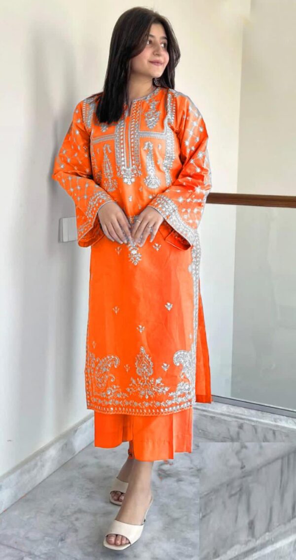 2PC Embroidered Lawn | Urge Brand