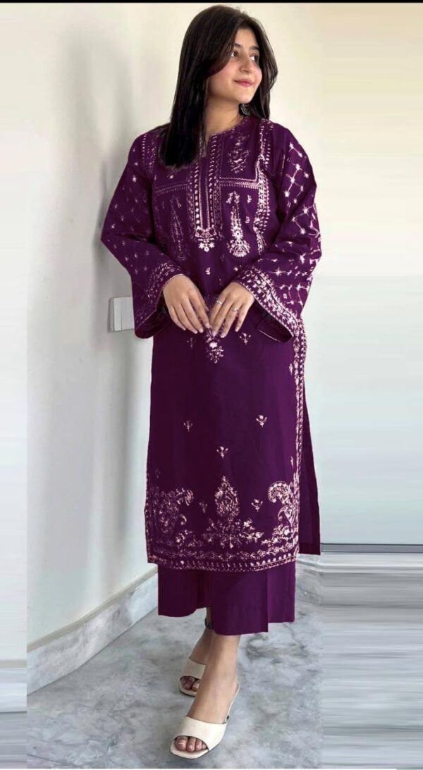 2PC Embroidered Lawn | Urge Brand