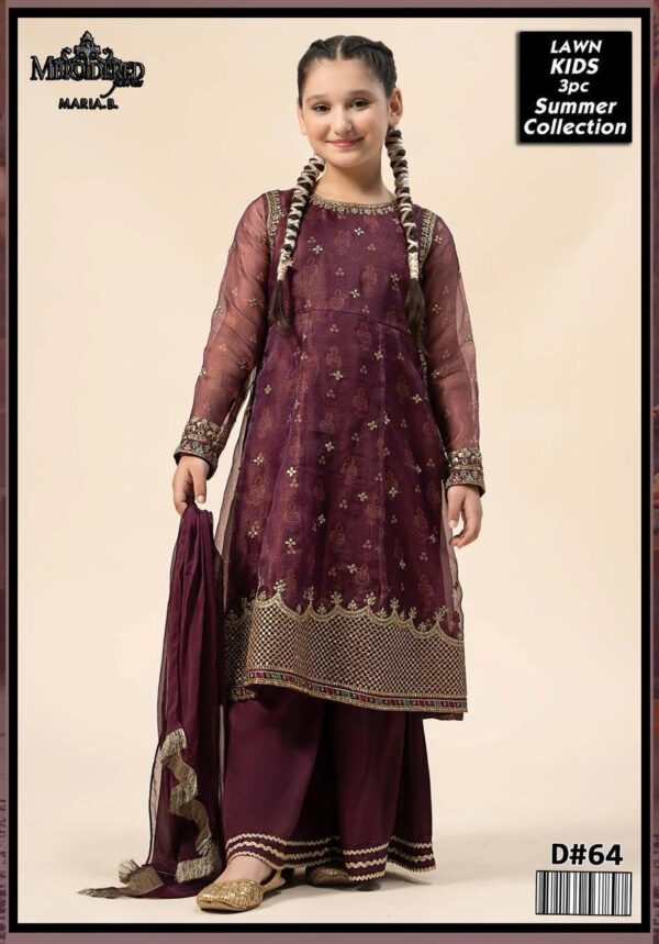 3PC Embroidered Lawn | Maria.B Lawn