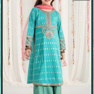3PC Embroidered Lawn | Maria.B Lawn