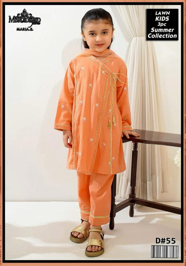 3PC Embroidered Lawn | Maria.B Lawn