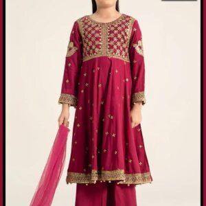 3PC Embroidered Lawn | Maria.B Lawn