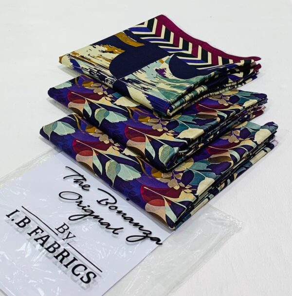 3PC Printed Lawn | Bonanza Brand