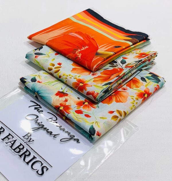 3PC Printed Lawn | Bonanza Brand