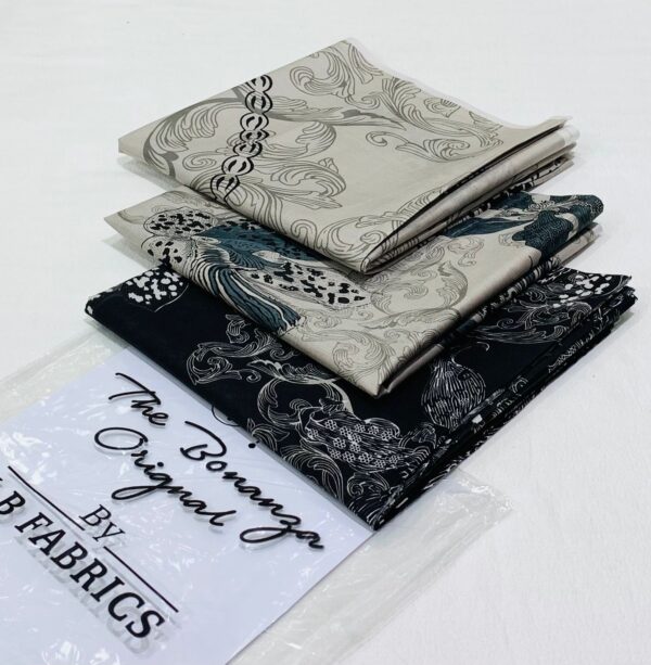 3PC Printed Lawn | Bonanza Brand